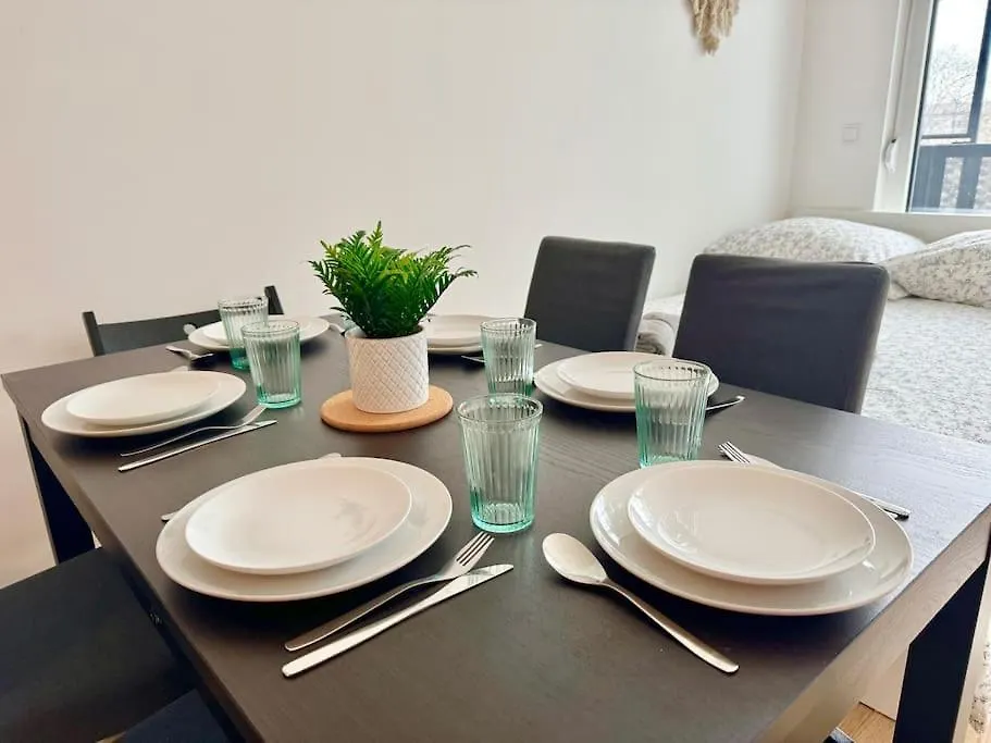Modern Danube Apartment With Balcony Viena