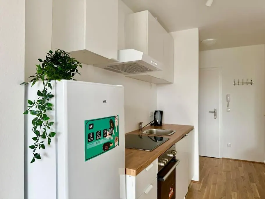 Modern Danube Apartment With Balcony Viena